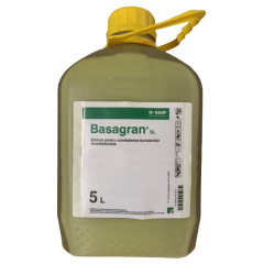 BASAGRAN SL 5L | Erbicid Postemergent cu Bentazonă | Pentru Cereale, Soia, Fasole, Mazăre