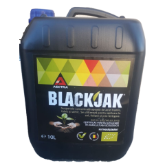 BlackJak 10 Litri | Biostimulator & Amendament Sol cu Acizi Humici și Fulvici | Leonardită | Doze 1-5 L/ha, Alege ambalajul dorit: 10 litri