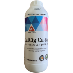 CALCIG Ca-Mg 1L (1 Litru) | Fertilizant Foliar cu 22.5% Calciu, Magneziu & Azot | Fermitate și Rezistență Fructe, Alege ambalajul dorit: 1 litru