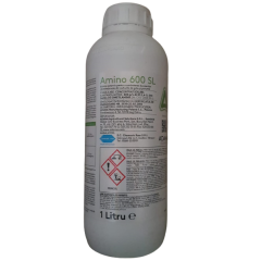 AMINO 600SL (1 L) Erbicid 2,4-D: Combatere Buruieni Dicotiledonate Postemergent Grâu și Porumb, Alege ambalajul dorit: 1 litru