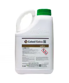 CELEST EXTRA 5 Litri | Fungicid Săm&acirc;nță Sistemic (Difenoconazol + Fludioxonil) | Gr&acirc;u, Orz, Secară, Triticale