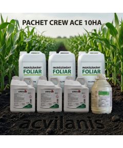 Pachet Crew Ace - 10ha pachet erbicid si hrana complet pentru porumb, Alege ambalajul dorit: Crew Ace pachet 10HA