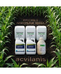 Pachet Nikosar 10HA erbicid cu nicosulfuron contra frunzei &icirc;nguste si late in porumb, Alege ambalajul dorit: PACHET NIKOSAR