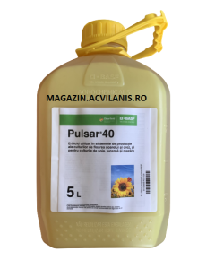Pulsar 40 5L erbicid pentru Floarea soarelui tip Clearfield, soia, mazare, orez, Alege ambalajul dorit: Pulsar 5L