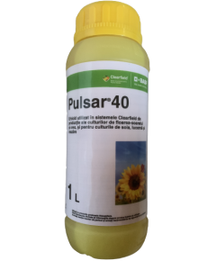 Pulsar 40 1L erbicid pentru Floarea soarelui tip Clearfield, soia, lucerna, mazare, orez, Alege ambalajul dorit: Pulsar 1L