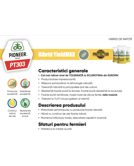 PT303 Seminte Rapita grupa Protector tratat LUMIGEN premium insecticid (Lumiposa) sac 2mln seminte, 2 image