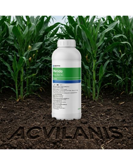 METIDA PLUS 250 SC | Erbicid Porumb (Isoxaflutol 250g/l + Safener) | Pre/Post-emergent Timpuriu, Alege ambalajul dorit: Metida 1L, 2 image