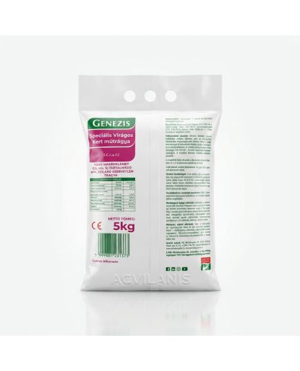 Genezis pentru Flori 5kg - Fertilizant Complex NPK 10-5-10, 2 image