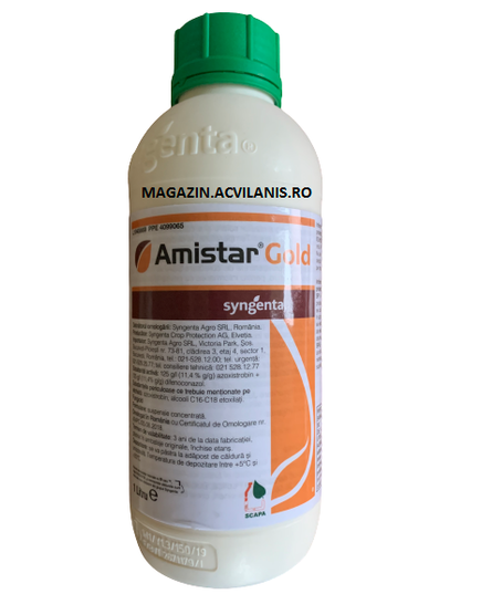 Amistar Gold 1L fungicid contra Putregaiul, Cercosporioza, Patarea frunzelor, Rugina