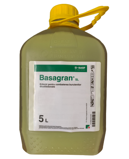 Basagran SL 5L erbicid pentru Cereale, Porumb, Cartof, Trifoi, Lucerna, Soia, Fasole si Mazare