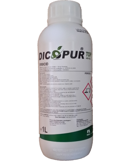 Dicopur TOP 1L erbicid contra buruieni cu frunza lata in porumb si grau, Alege ambalajul dorit: 1 litru, 2 image