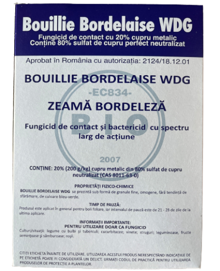 Zeama bordeleza 1kg fungicid de contact pe baza de cupru, Alege ambalajul dorit: 1 kg, 2 image