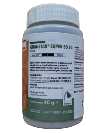 Granstar Super 40g erbicid pentru grau, Alege ambalajul dorit: Erbicid = 1hectar, 8 image